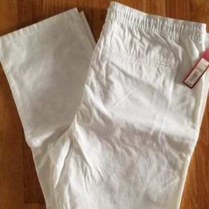 White Merona pants Lg